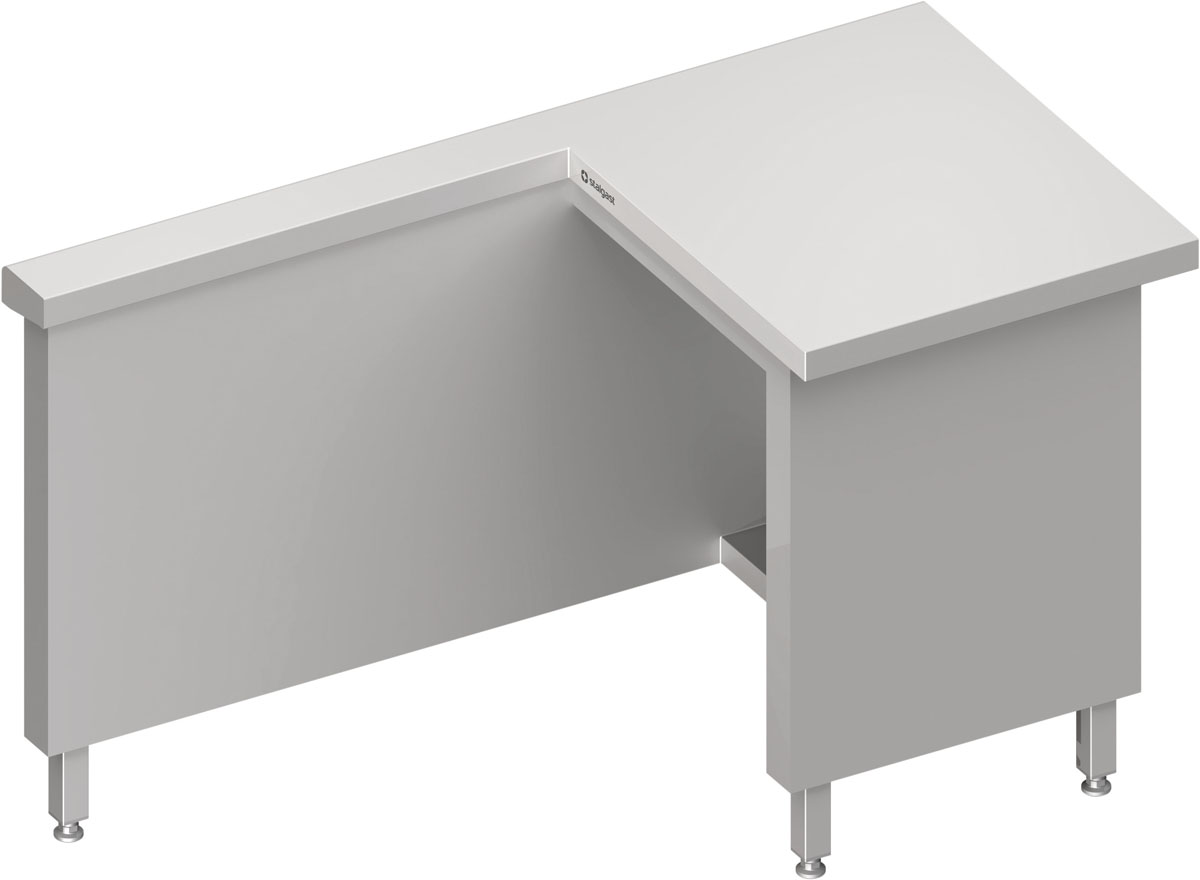STALGAST Kassenstation  "Free Flow" Arbeitsbereich rechts 1400x735x880 mm Edelstahlabdeckung