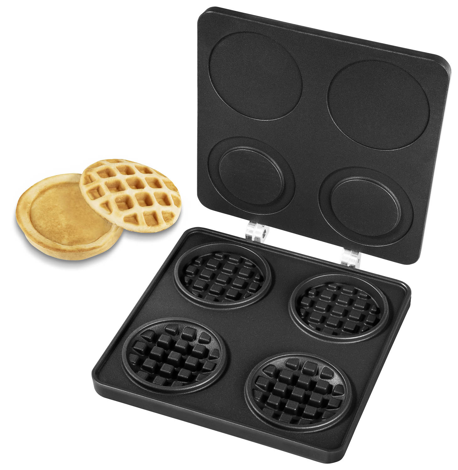 Waffel-Burger Backplattensatz für Backsystem