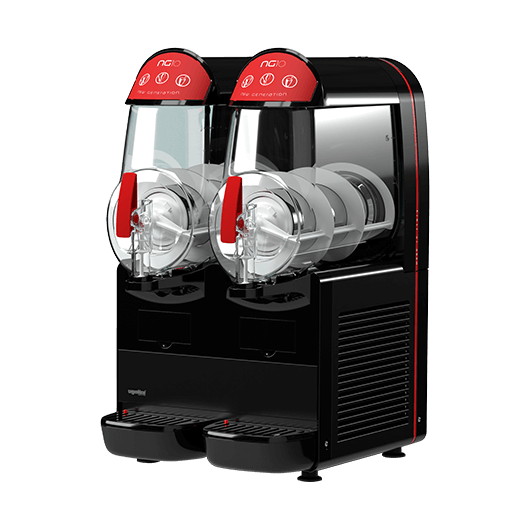 NOSCH Granitor NG Easy 10-2 BLACK, 2x10 Ltr. Eismaschine by ugolini