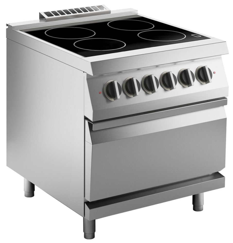 KBS Elektro-Glaskeramikherd 16kW mit Elektro-Ofen