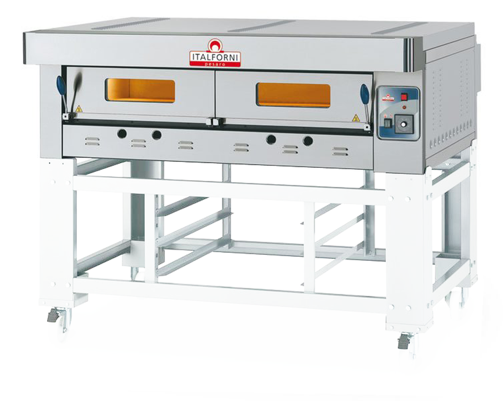 KBS Pizzaofen Premium 12 G für 12 Pizzen ø30cm Gas 24 kW
