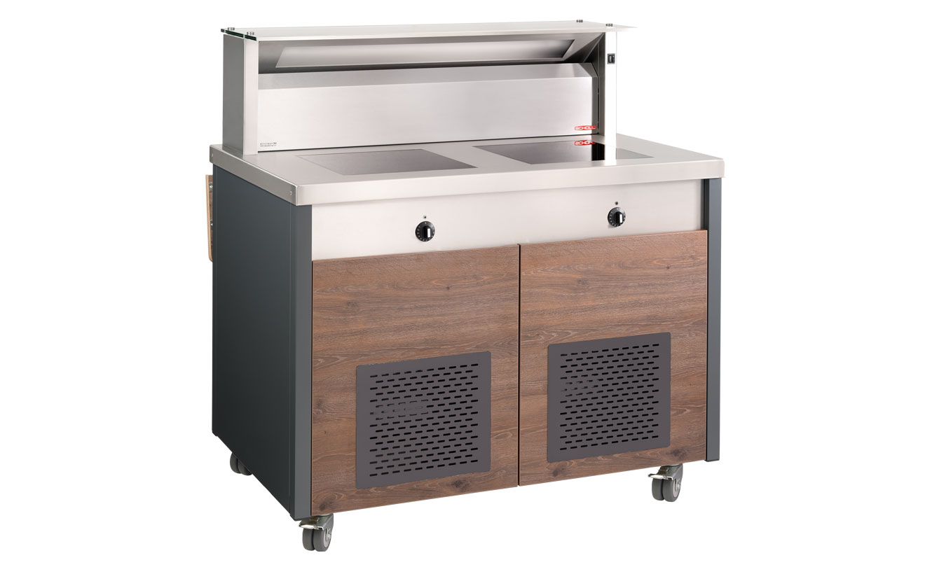 Scholl T1850 SMART-SERVE Kochstation - mobile Kochstation mit ACS