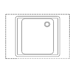 Aufpreis Einschweissbecken mit Randvertiefung zu Arbeitsplatte 60/70 cm