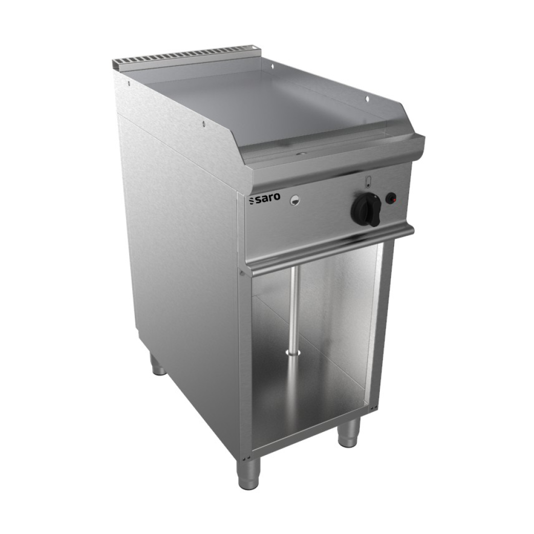SARO Gas-Griddleplatte mit offenem Unterbau E7/KTG1BAL
