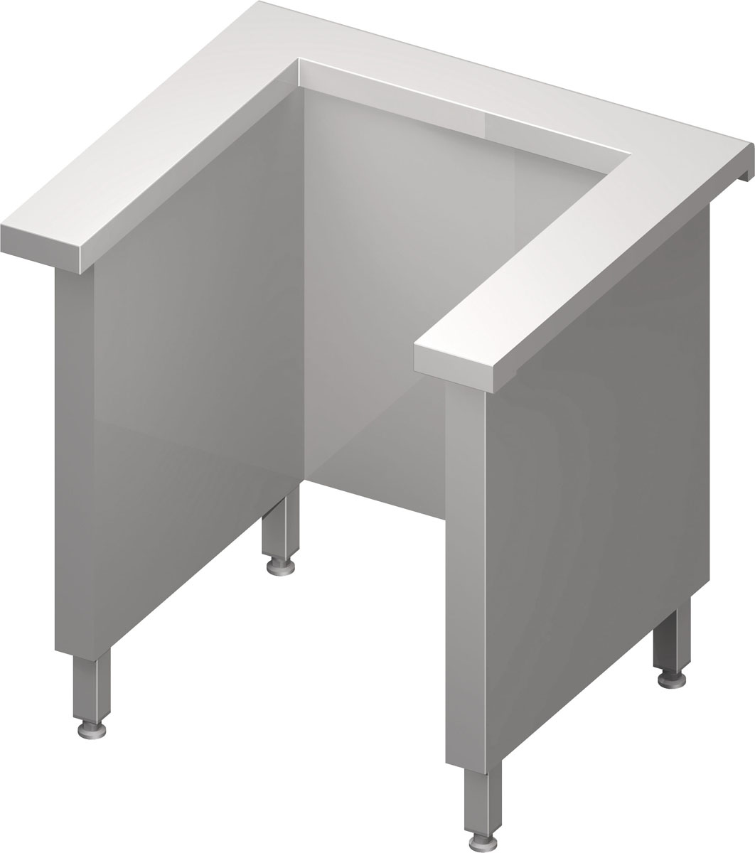 STALGAST Einfahrbox "Free Flow" 800x735x880 mm Edelstahlabdeckung