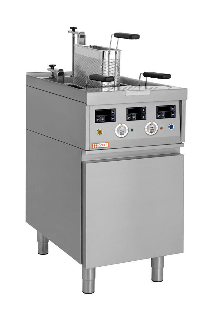 LOCHER 228602 Elektro-Nudelkocher GN 2/3 mit Hebevorrichtung