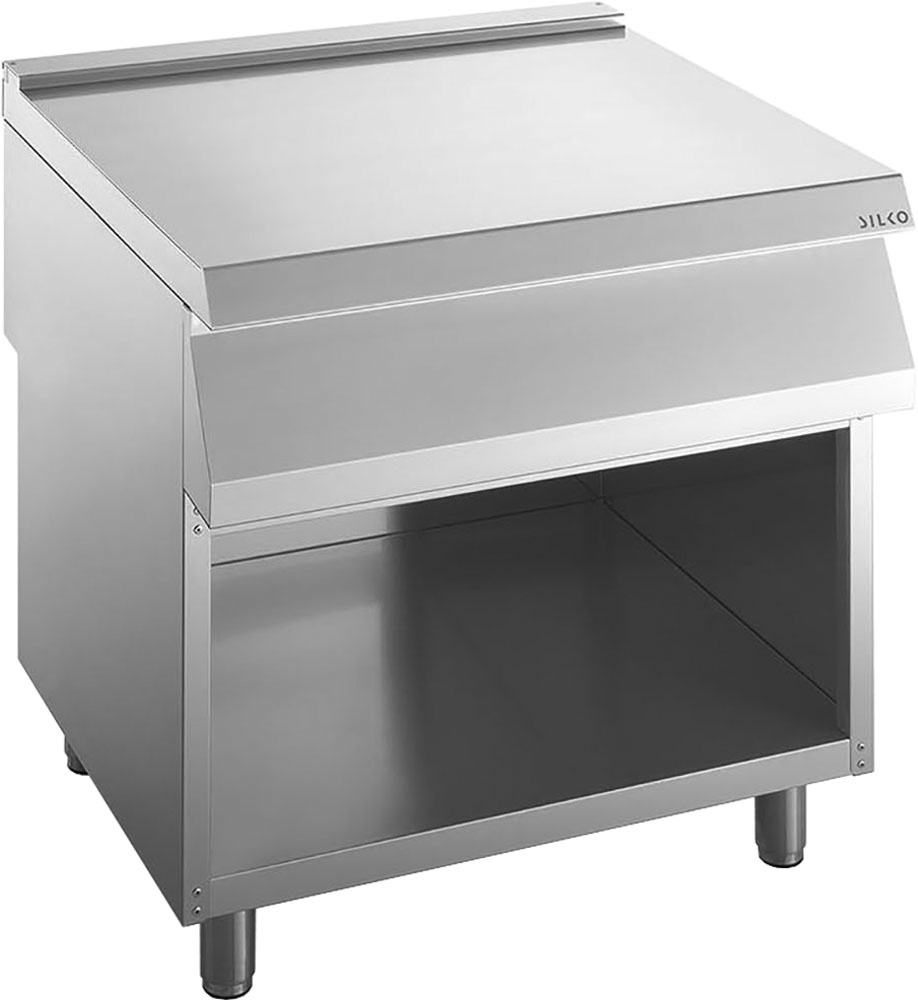 KBS Neutralelement B 800mm mit Schublade offener Unterbau