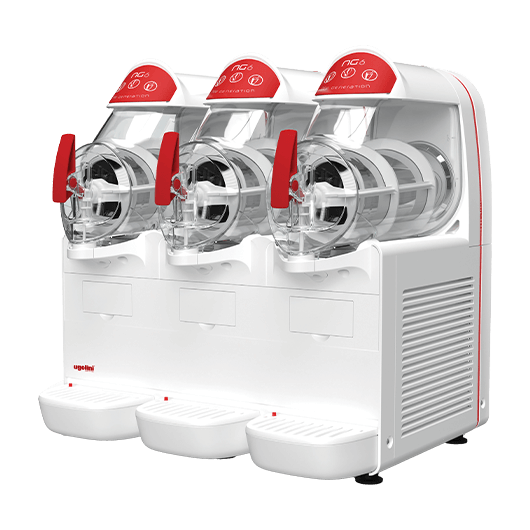 NOSCH Granitor NG Easy 6-3 WHITE, 3x6 Ltr. Eismaschine by ugolini-