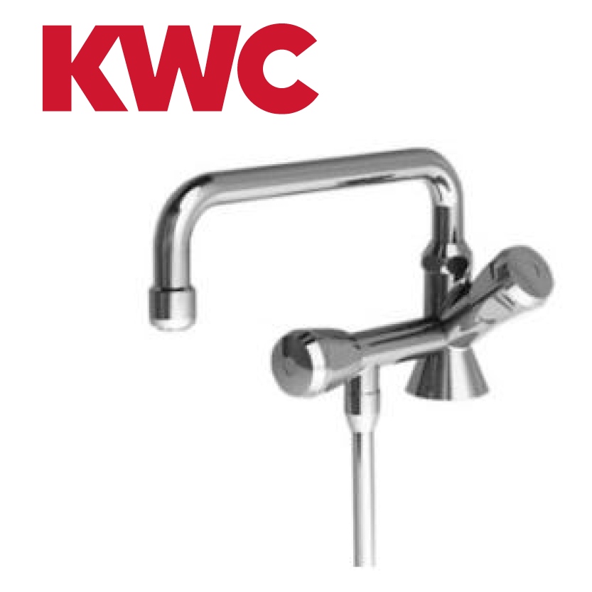 KWC Gastro 100.100 C Thekenarmatur mit Unterspülrohr einfach - ohne Mischung