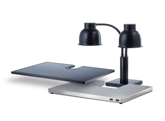 Scholl Schneidstation "Dual" für Buffet-Wärmelampe unbeheizt B0074 Modell 24002/SB/U