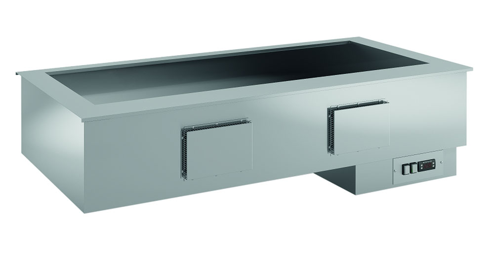 KBS Warmhaltewanne Dry Serie Elegance E-DRY GN 2/1 Einbauwanne