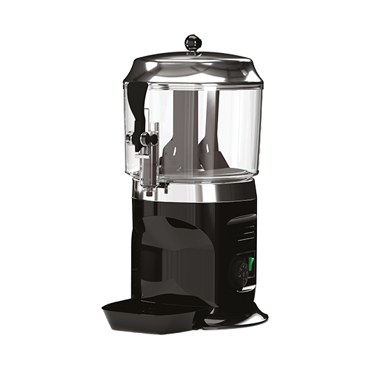 NOSCH Heißgetränke-Dispenser 5,0 ltr., schwarz mit Rührflügel by ugolini