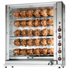 Hähnchengrill E-30 P-S5 für 30 Hähnchen Neumärker 05-71023