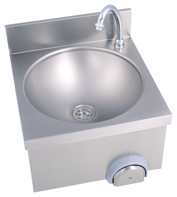 KBS Handwaschbecken eckige Form BxT 50x50cm, zeitgesteuert