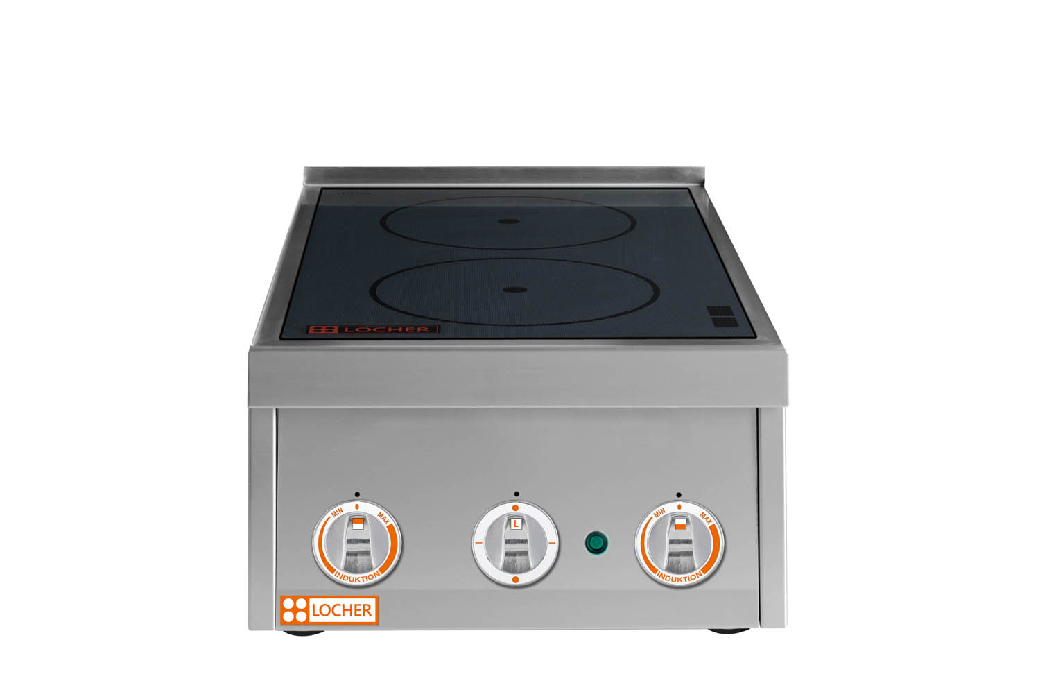 LOCHER ﻿2-fach Induktionsherd 7 kW 216200 by BERNER vergleichbar BI2KTT7