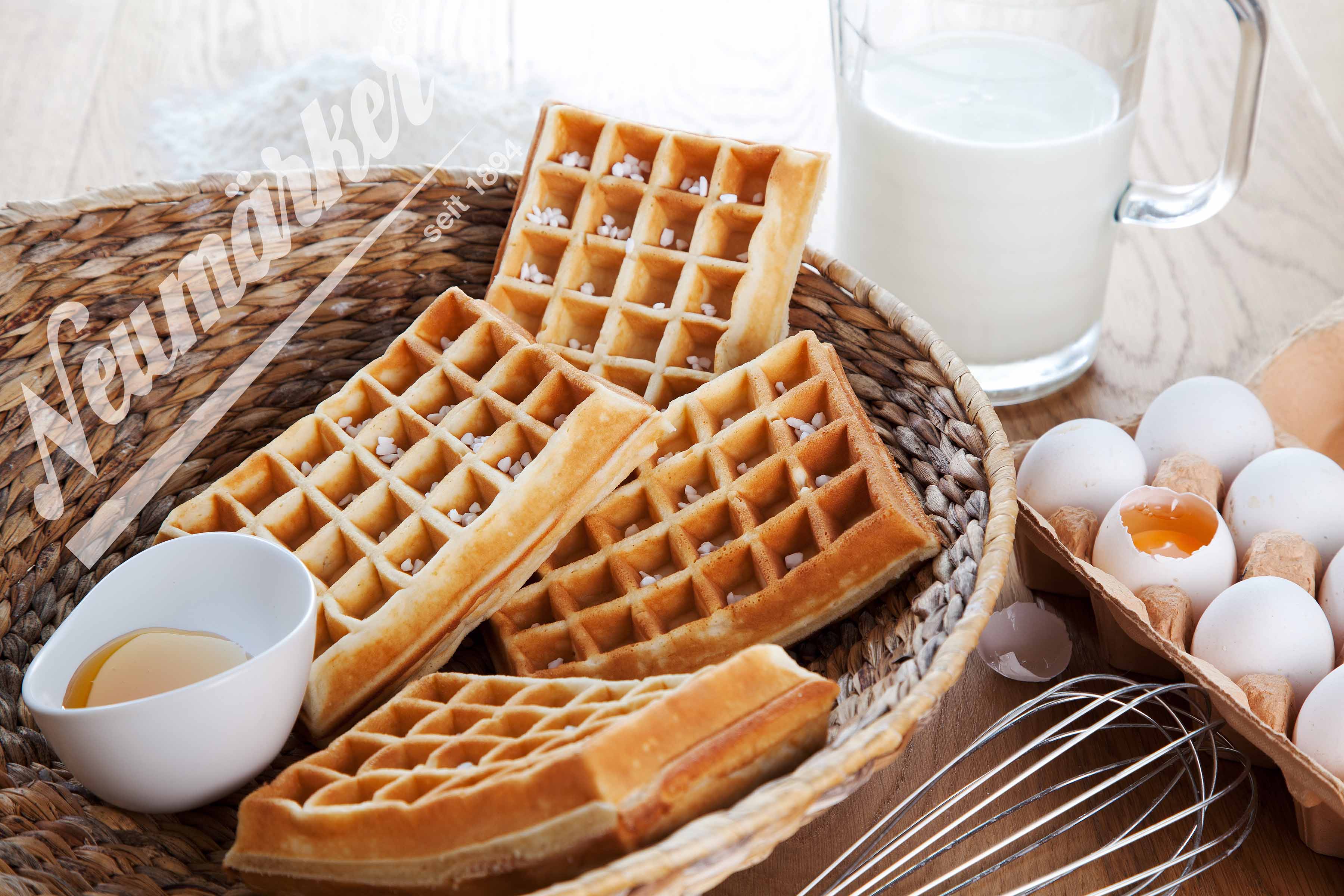 Neumärker Waffeleisen Thermocook® inkl. Lorraine Waffel Wechselplatten