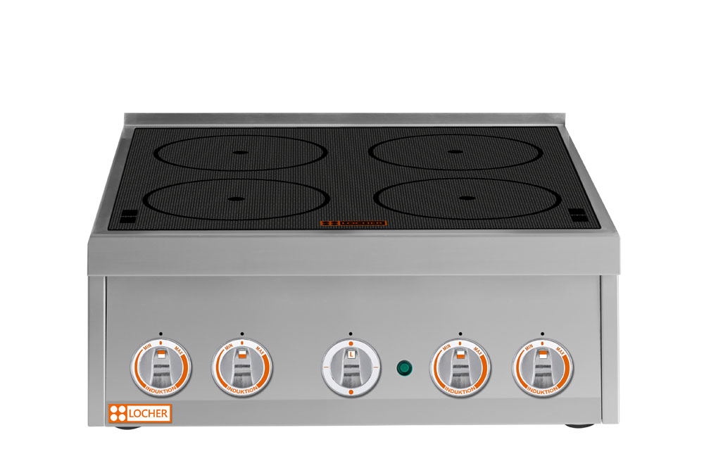 LOCHER 237203 ﻿Induktionsherd, 4 Kochstellen á 5 kW