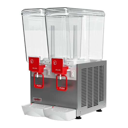 Arctic Deluxe 20/2 S Kaltgetränke Dispenser 2 x 20 Liter by ugolini mit Sprudelsystem2