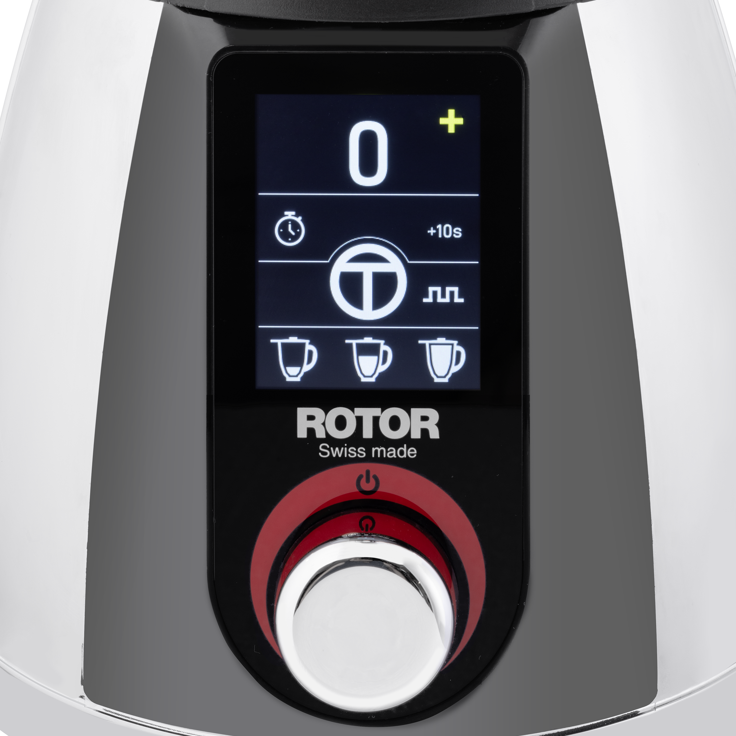 ROTOR Mixer Motorblock GK950 ohne Mixaufsatz Touchdisplay und Drehknopf