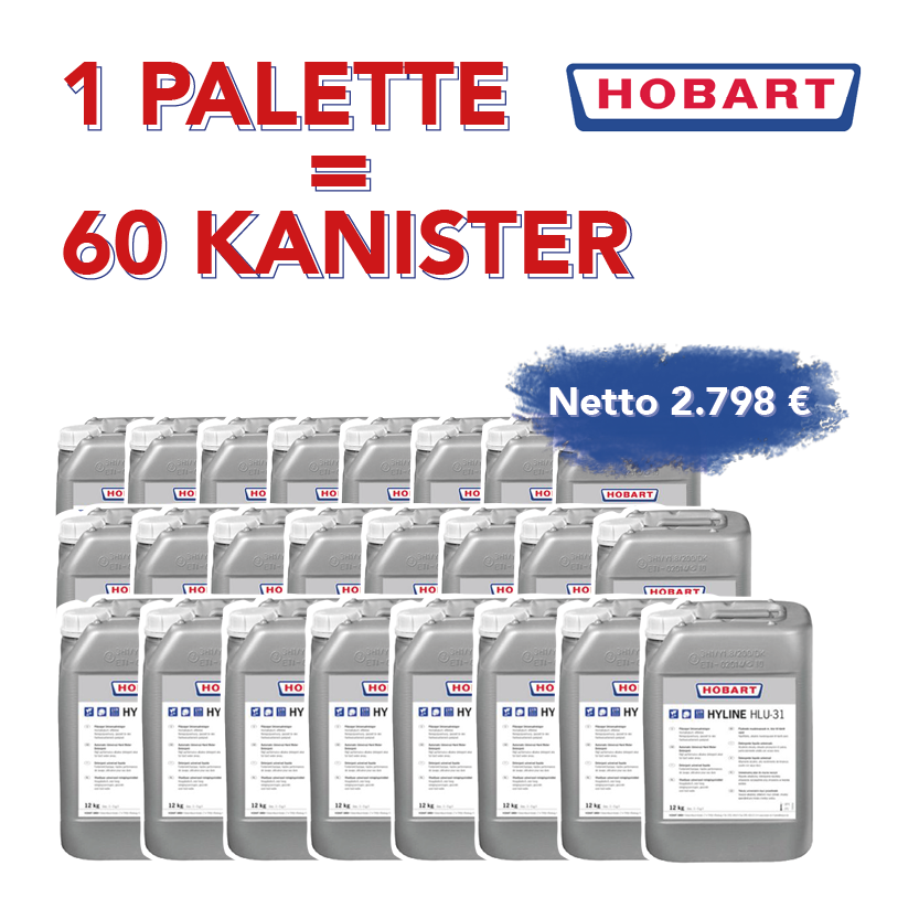 HOBART HLU-31 HYLINE Aktion Palettenware