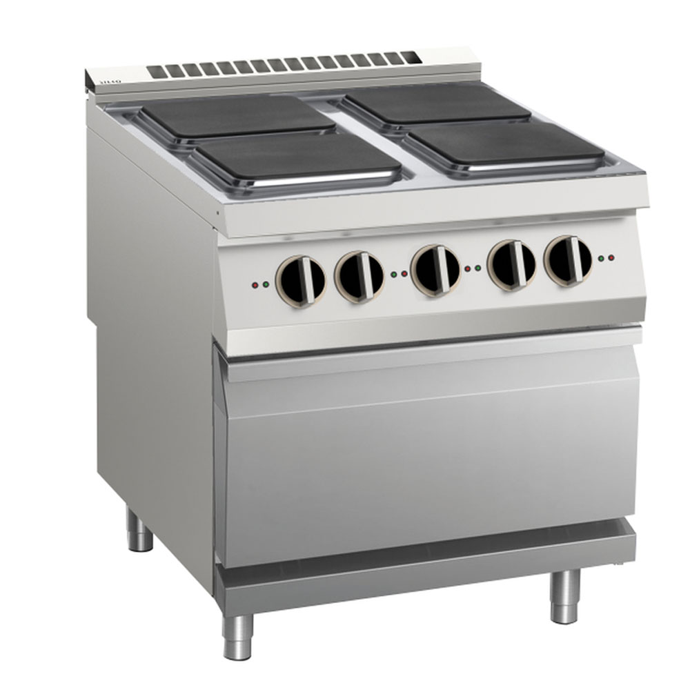 KBS Elektro-Herd 4 Platten 16kW mit Elektro-Ofen 6kW