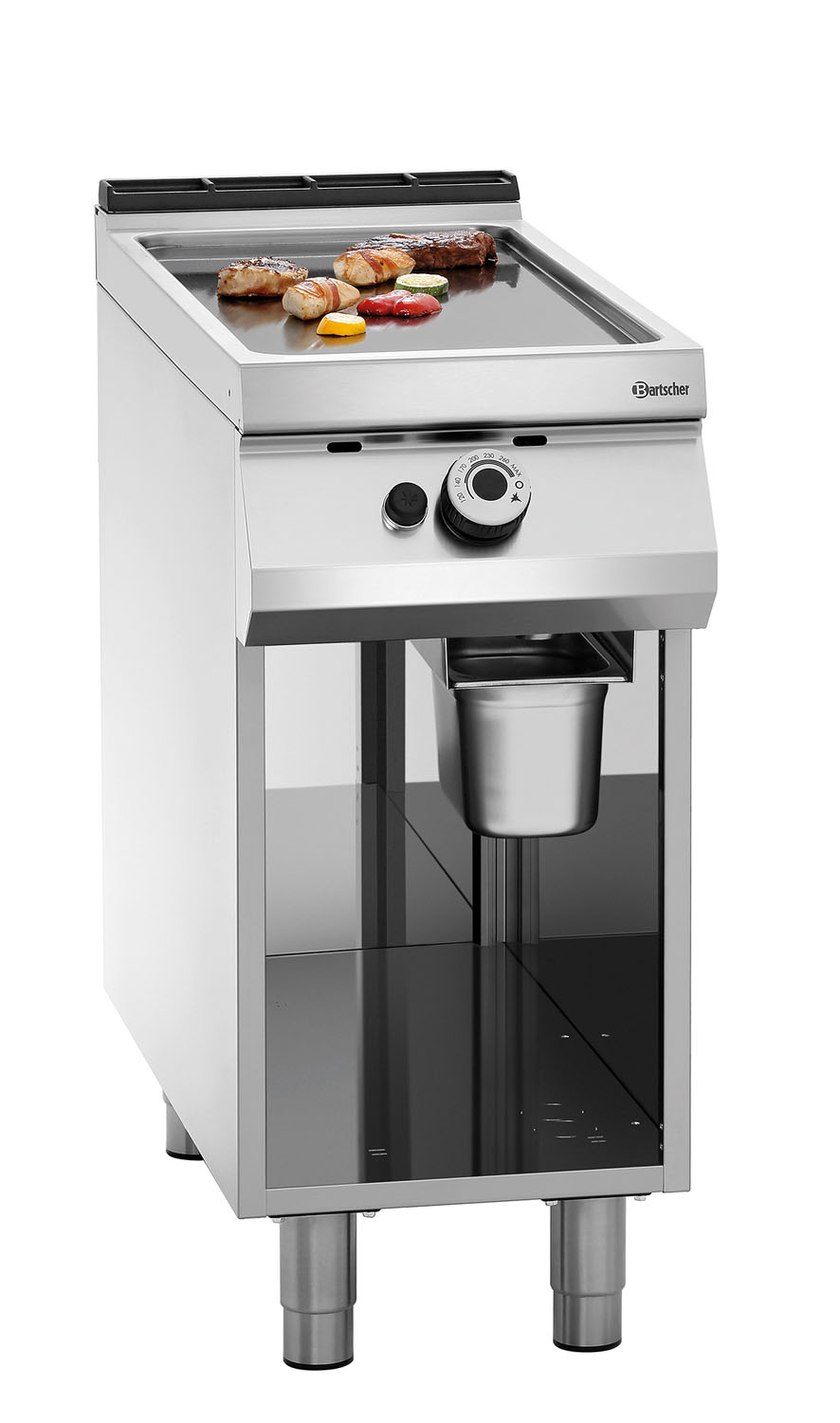 BARTSCHER Gas-Griddleplatte, glatt, OU - 2955041