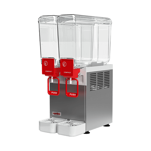 Arctic Compact 8/2 C Kaltgetränke Dispenser 2 x 8 Liter by ugolini