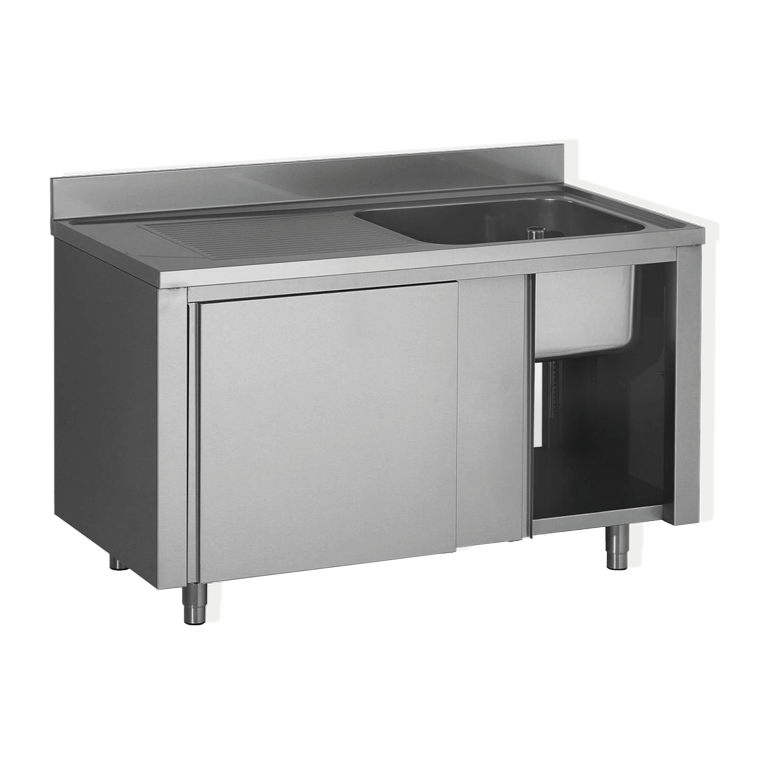 Spülschränke Edelstahl