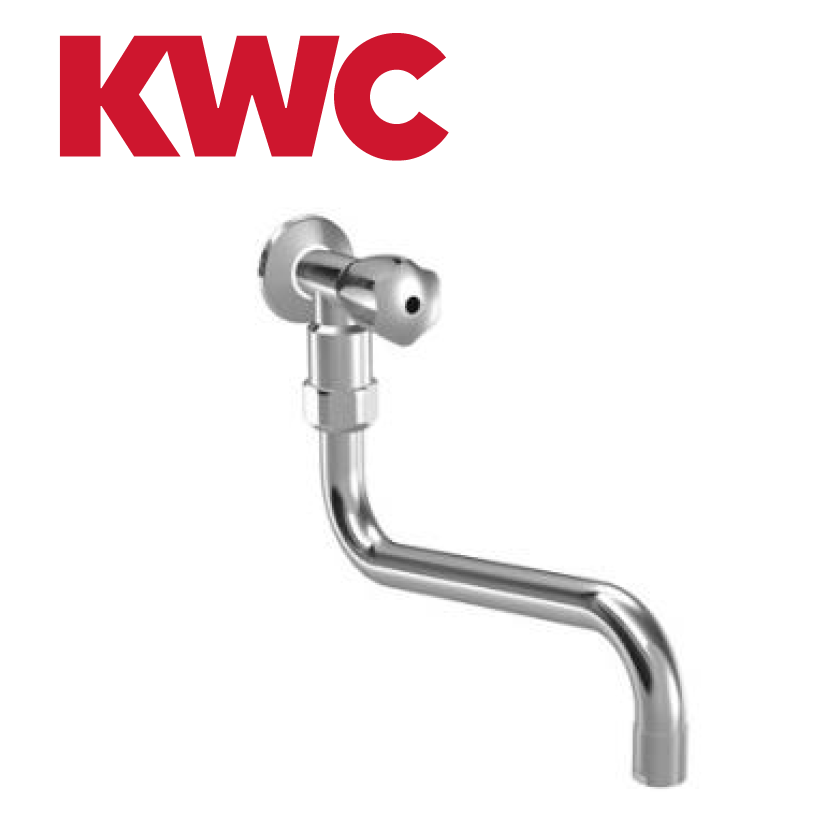 KWC Gastro K.25.40.14.000C35 3/4" Gastronomie-Wandarmatur ohne Mischer - Füllarmatur