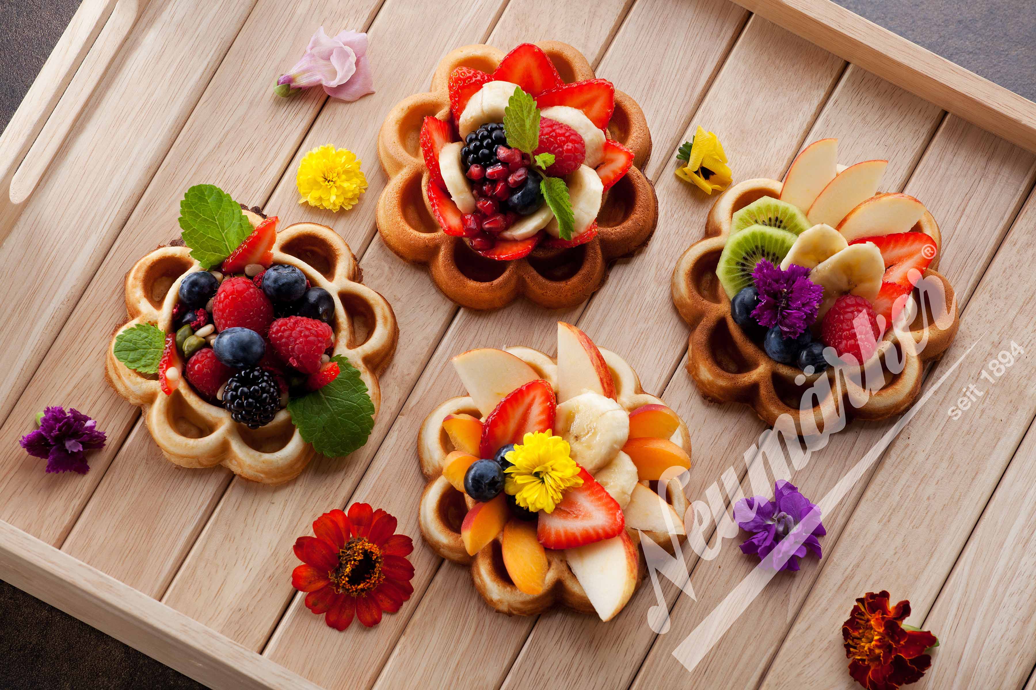 Neumärker Waffeleisen Thermocook® inkl. Waffeltörtchen Wechselplatten