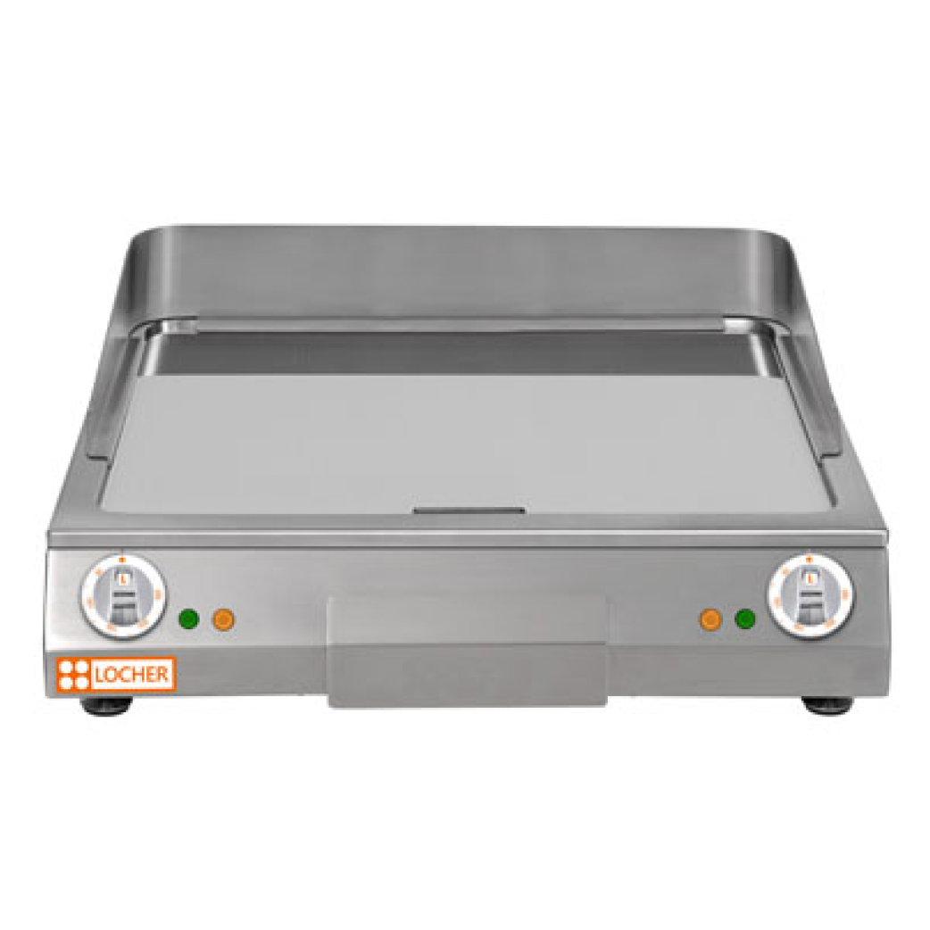 LOCHER 201441 Elektro-Bratplatte LGA60 hartverchromt, glatt