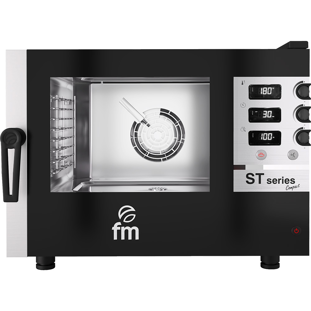 STALGAST Kombidämpfer STW-Compact elektronische Steuerung 3xGN1/1 5,7 kW