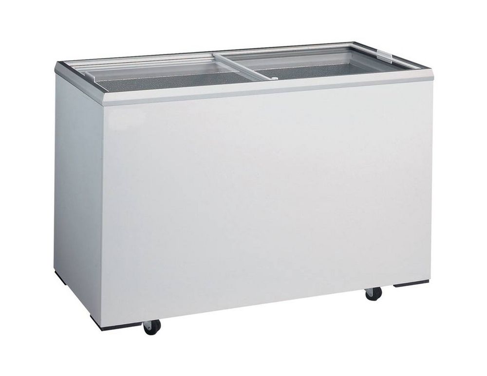 KBS Eiscreme Impuls-Tiefkühltruhe D 400 mit Glasschiebedeckel