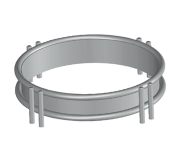 Berner WAG1 Wokringaufsatz für Berner Gaskochstellen / Einbaugasherde