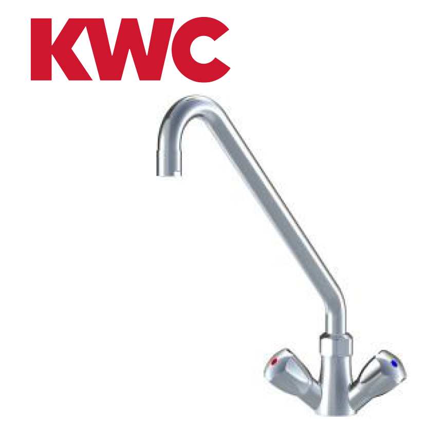 KWC Gastro K.24.41.A2.000C07 Gastronomie-Armatur Zweihebelmischer - hohe Bauform