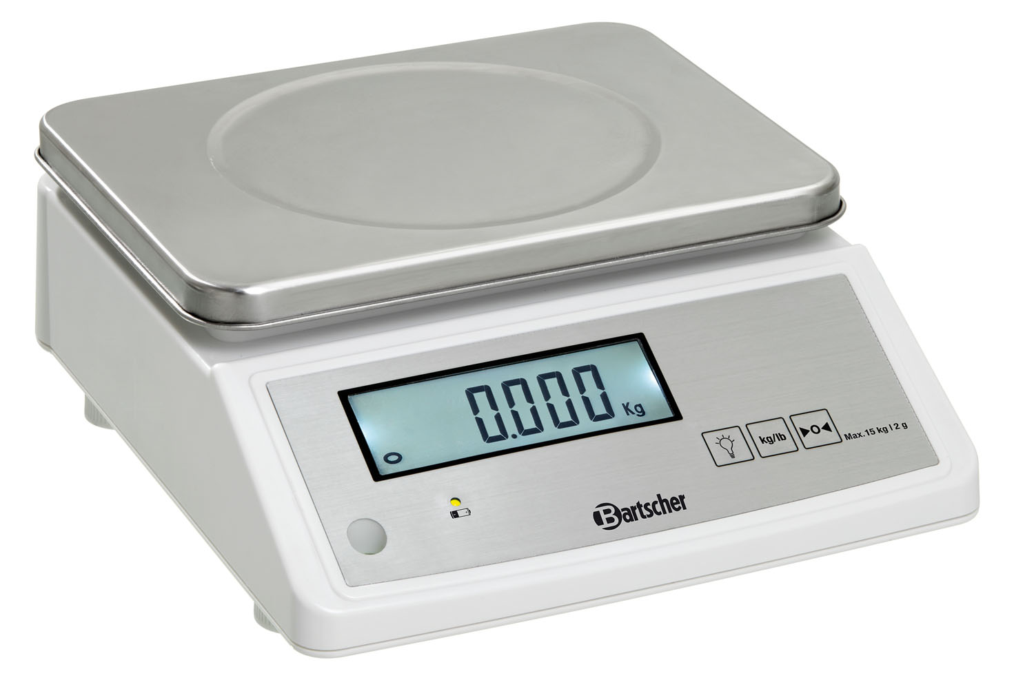 BARTSCHER Küchenwaage, 15kg, 2g - A300118