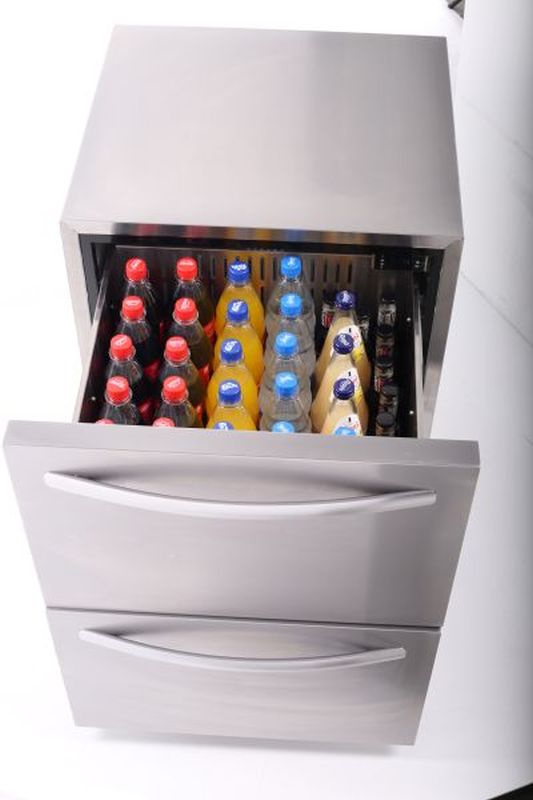 Schubladenkühler für 45 1Liter Flaschen KBS UKS 140
