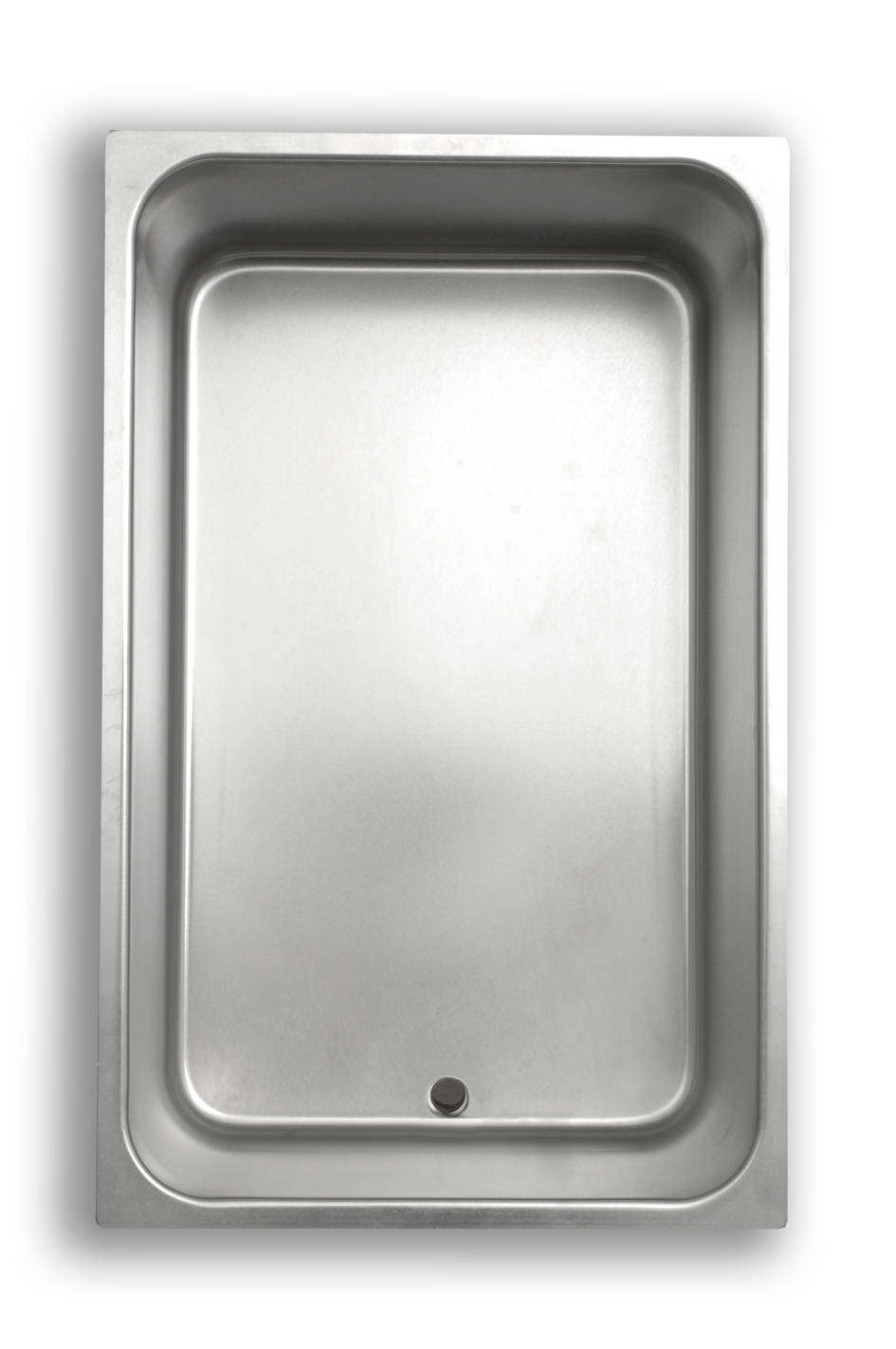 Berner BWBF4/3 Einbau-Bain-Marie GN 2/1 zum verschweißen in Edelstahlplatten