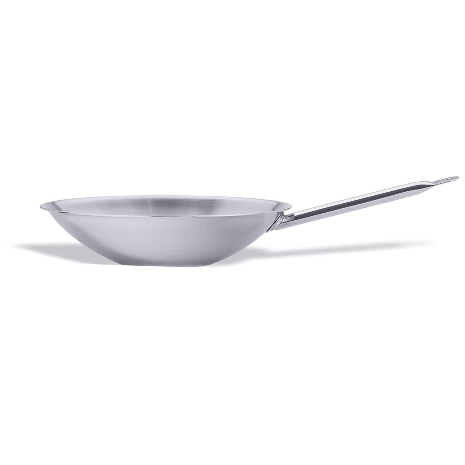 Berner Wok-Pfanne flacher Boden WPLF1 für Induktionsherde 39cm