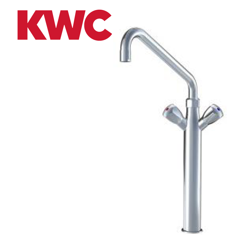 KWC Gastro K.24.41.20.000C07 Gastronomie Kochblock-Standsäulen-Armatur - Zweigriffmischer