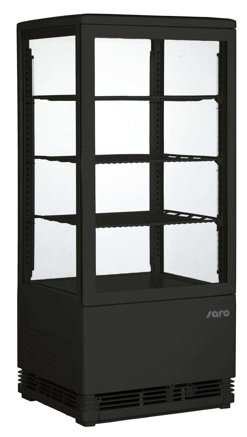 SARO Kühlvitrine SC 80 schwarz