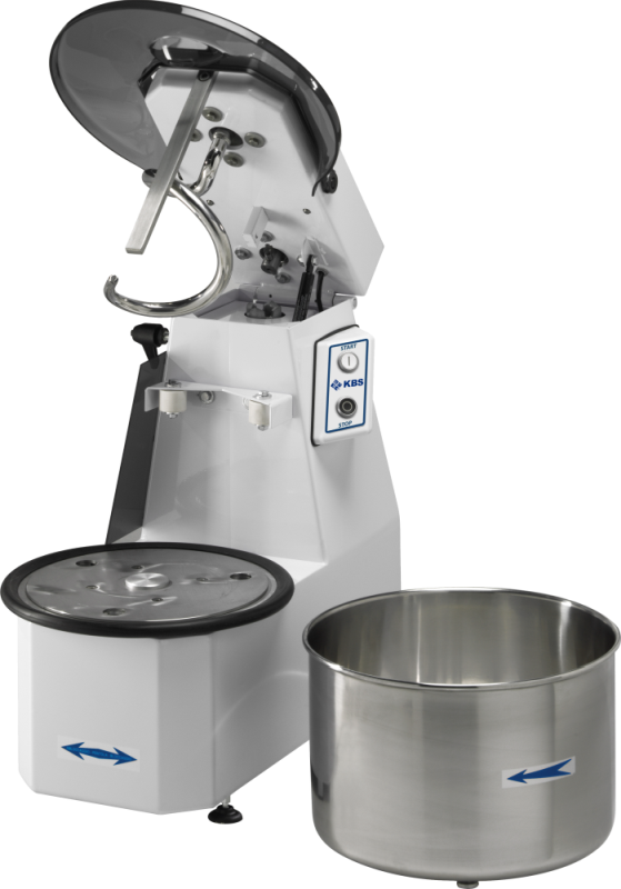 KBS Teigknetmaschine für 50kg Teig 400V Kessel entnehmbar