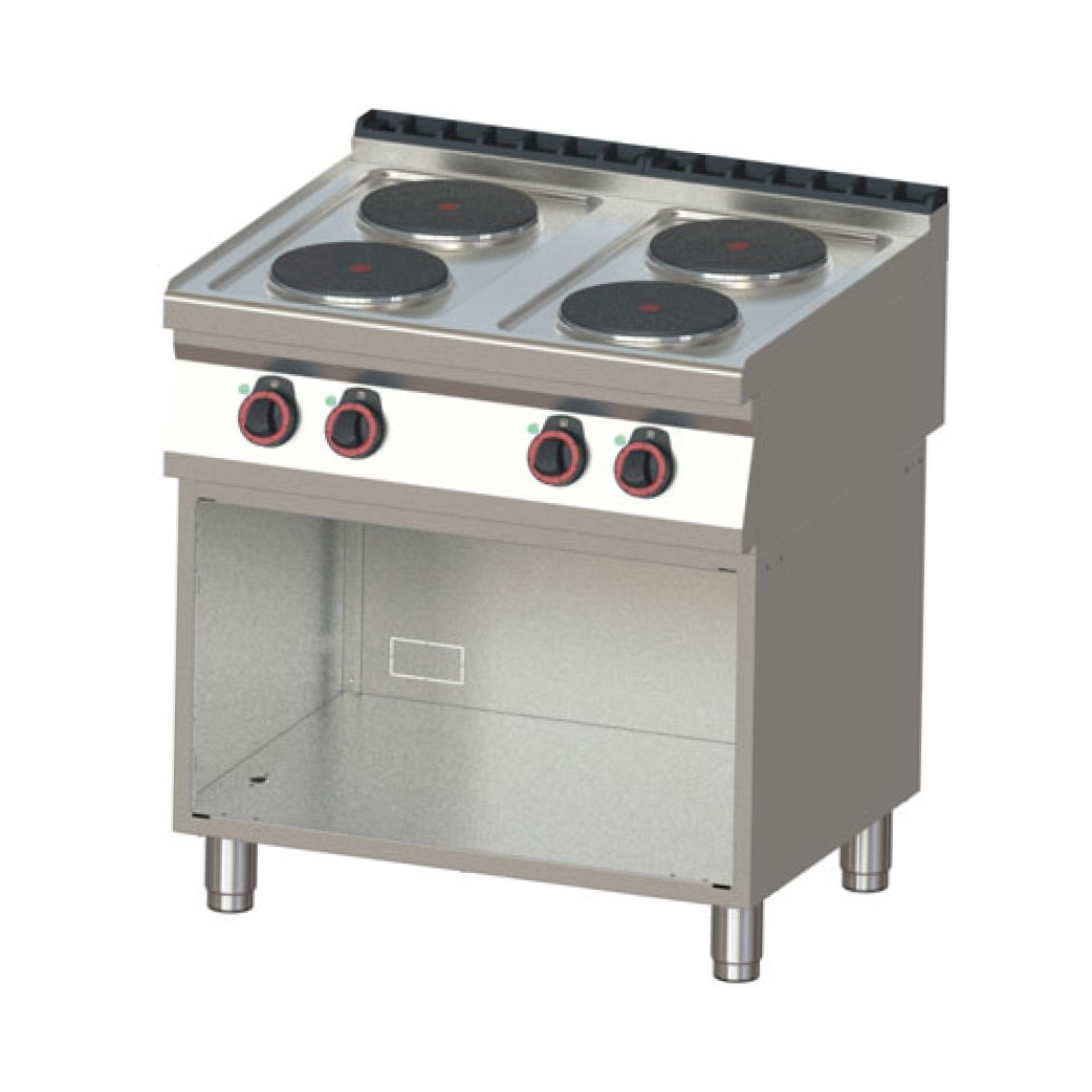 PROFIKOCHER 362321 Elektroherd, 4 Kochstellen