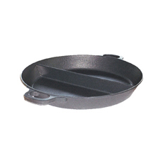 Neumärker Großraumpfanne - Ø 65 cm mit 2-Teilung