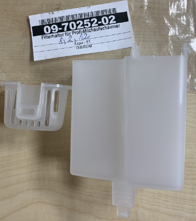 Filterhalter für Profi-Milchaufschäumer passend für Wasserfilter für Profi-Milchaufschäumer 05-70252