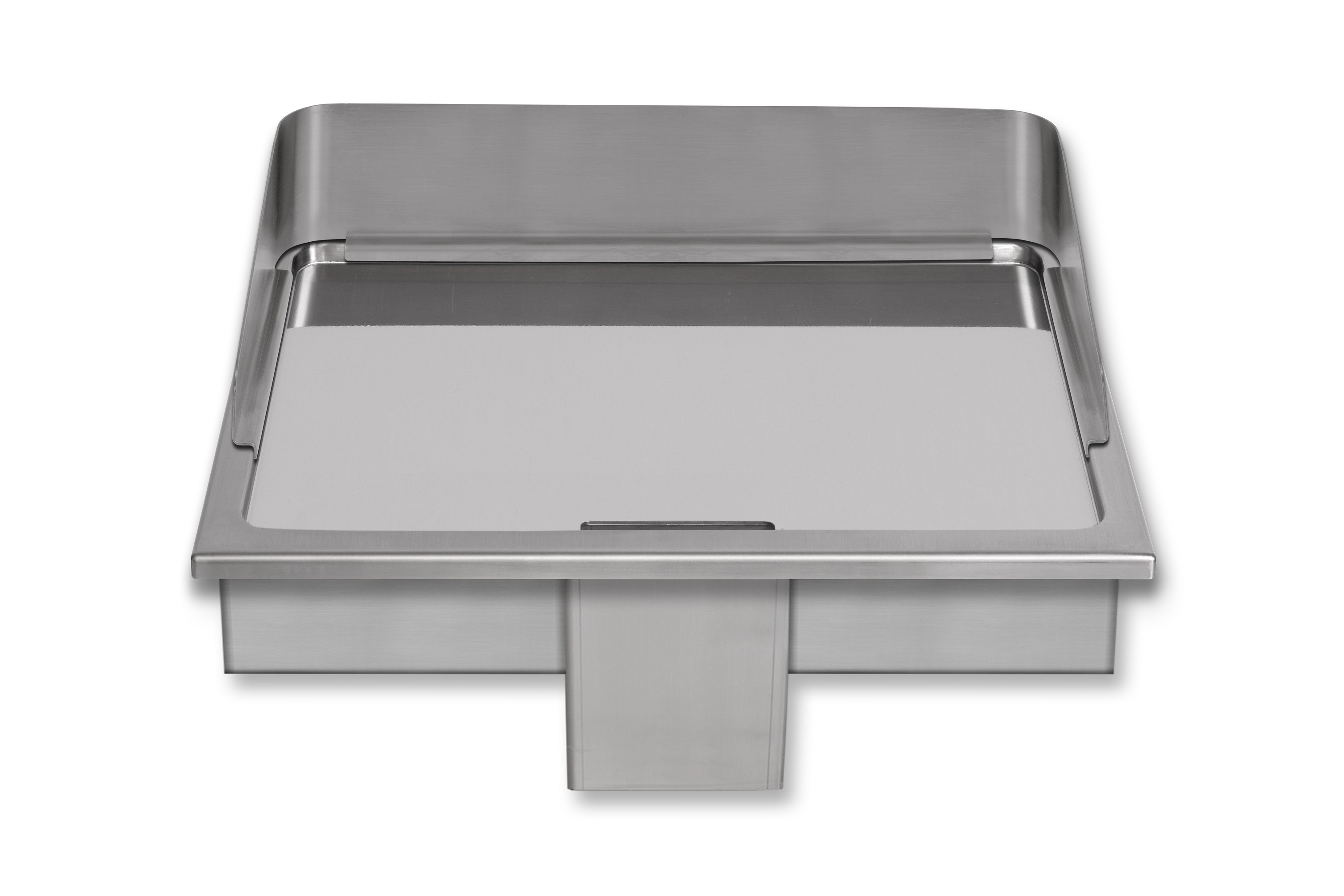 Berner BGE60C Einbaubratplatte hartverchromt für die Gastroküche