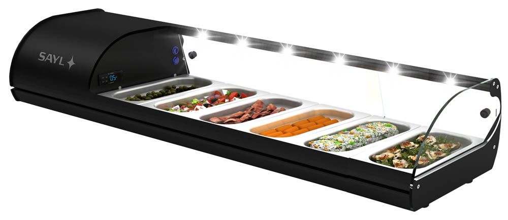Royal Cooling Tapas 6 Kompressor links - 6x GN 1/3 x 40 mm