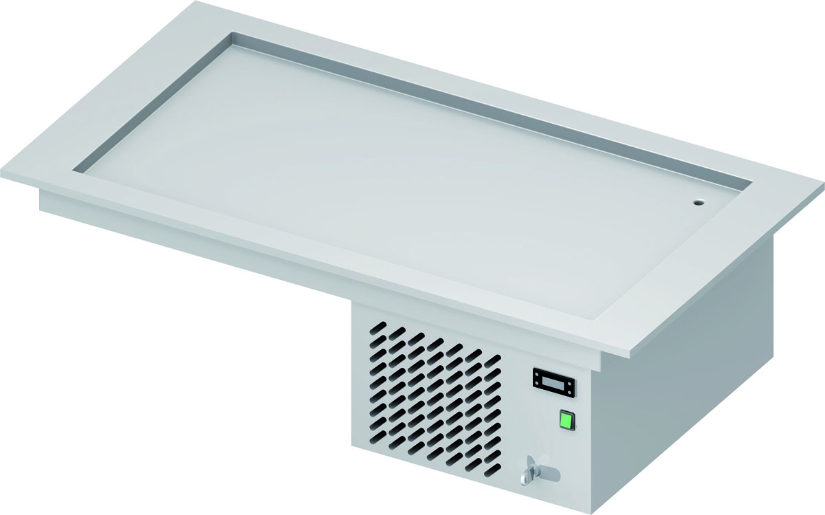 STALGAST Kühlplatte "Drop-In" 3x GN1/1 1155x620x210 mm Edelstahlabdeckung