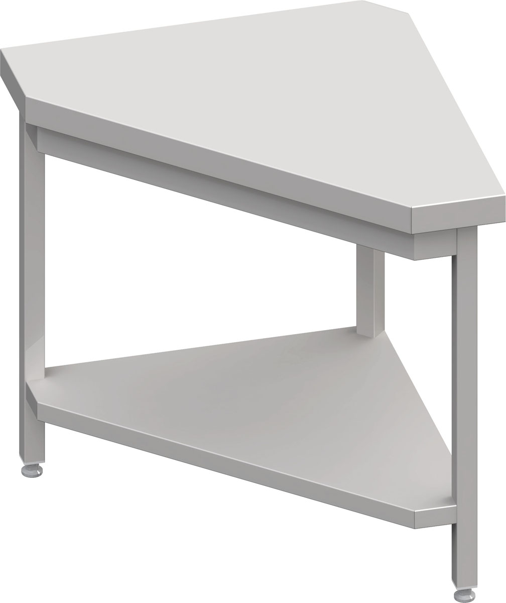 STALGAST Neutralausgabe 90° Inneneckmodul 785x785x880 mm, Edelstahlabdeckung