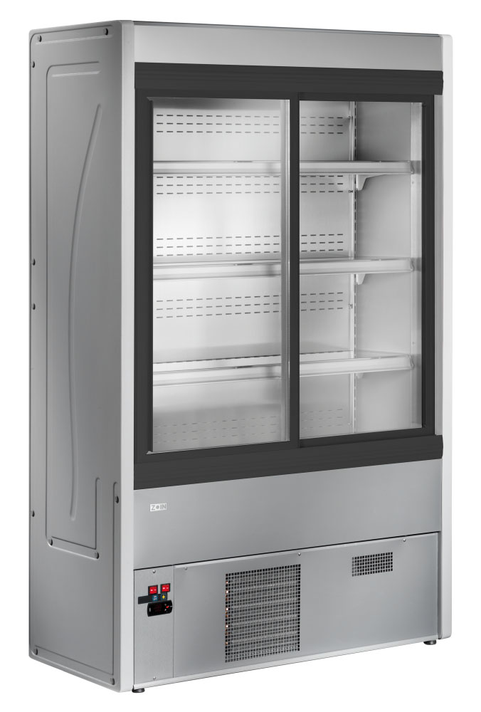 KBS Wandkühlregal Aurin 2 100 mit Schiebetüren